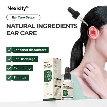 Ear Drops – Plant-Based Relief | FDA-Certified for Clearer Hearing