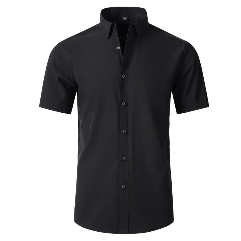 Black,L,Short sleeves