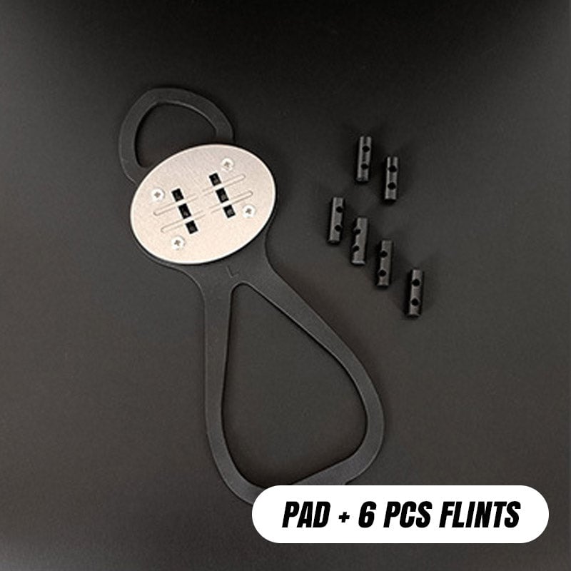 Pad + 6 PCS Flints