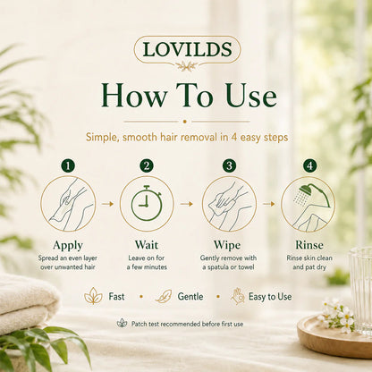 LOVILDS™ GENTLE HAIR REMOVAL CREAM