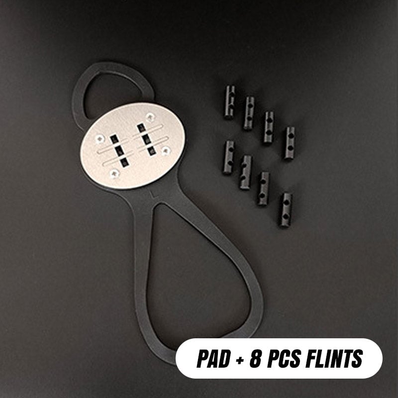 Pad + 8 PCS Flints