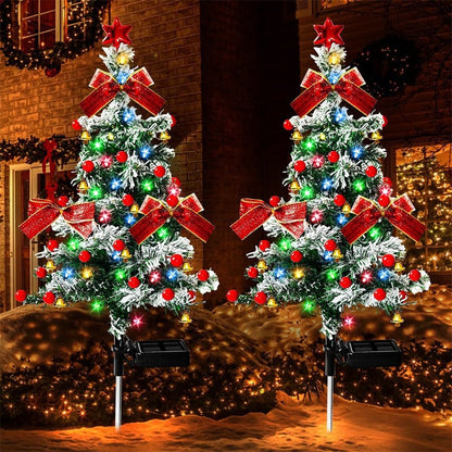 🎄 Solar-Powered Christmas Tree
