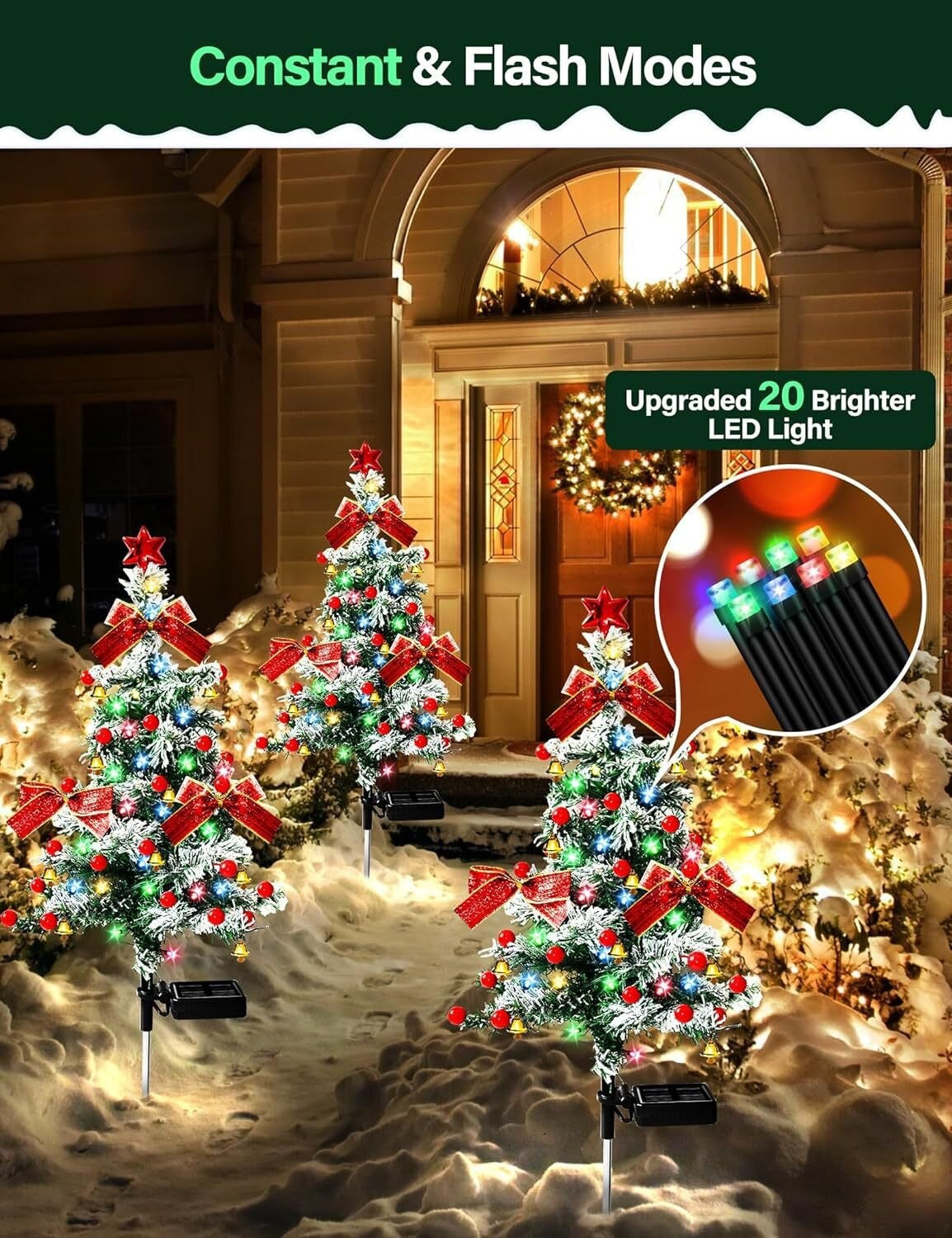🎄 Solar-Powered Christmas Tree
