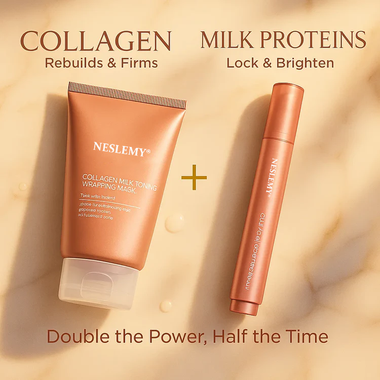 Milky Glow Collagen Duo for Instant Firmness & Deep Hydration