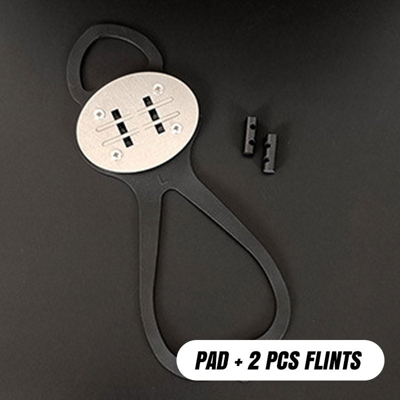 Pad + 2 PCS Flints