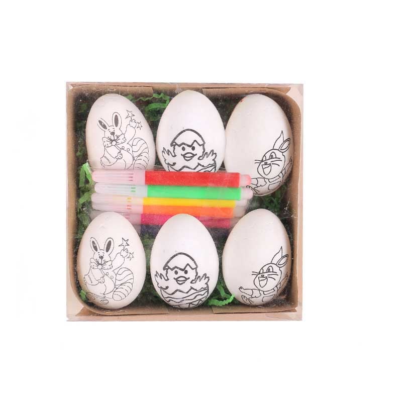White egg rabbit chick