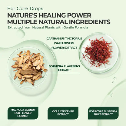 Ear Drops – Plant-Based Relief | FDA-Certified for Clearer Hearing