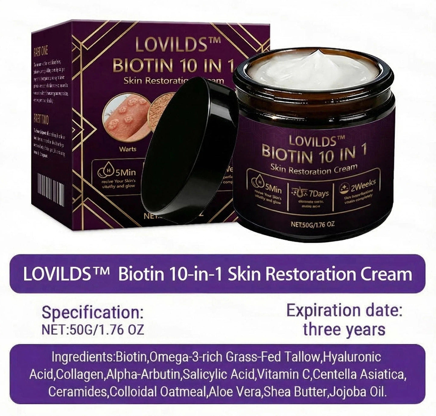 𝐋𝐀𝐒𝐓 𝐃𝐀𝐘 𝟓𝟎% 𝐎𝐅𝐅 - 𝐋𝐎𝐕𝐈𝐋𝐃𝐒™ 𝐁𝐢𝐨𝐭𝐢𝐧 🌼🌼𝟏𝟎-𝐢𝐧-𝟏 𝐒𝐤𝐢𝐧 𝐑𝐞𝐬𝐭𝐨𝐫𝐚𝐭𝐢𝐨𝐧 𝐂𝐫𝐞𝐚𝐦 | 𝑅𝑒𝑠𝑢𝑙𝑡𝑠 𝑖𝑛 𝟕 𝑑𝑎𝑦𝑠