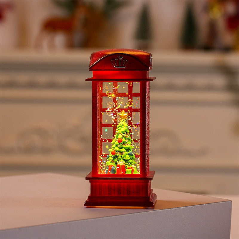 Red christmas tree